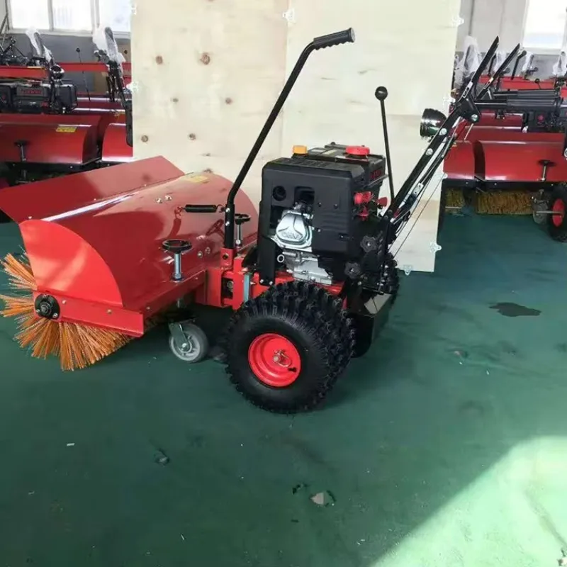 Real Canada Walkbehind Snowplow Machine Home Use Snow Plow Thrower Blower Sweeper view 4