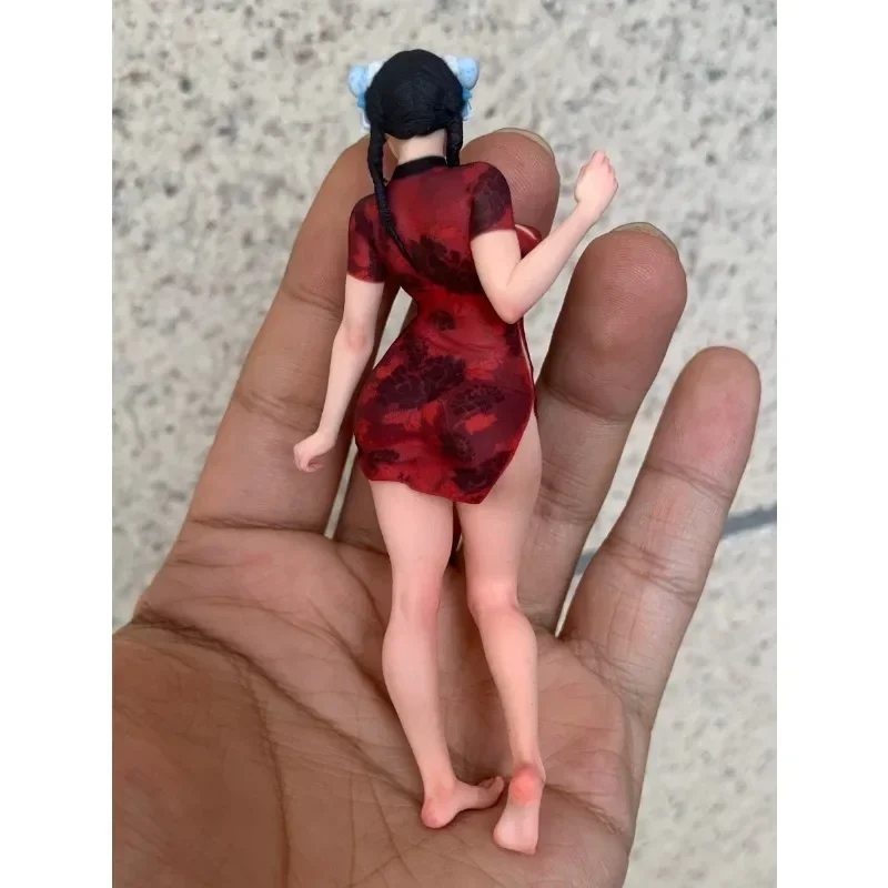1/16 1/18 1/12 1/10 escala Anime estatua de rol muñecas femeninas figuras de acción atractivas 10cm realista cuerpo regordete escena ornamento regalo