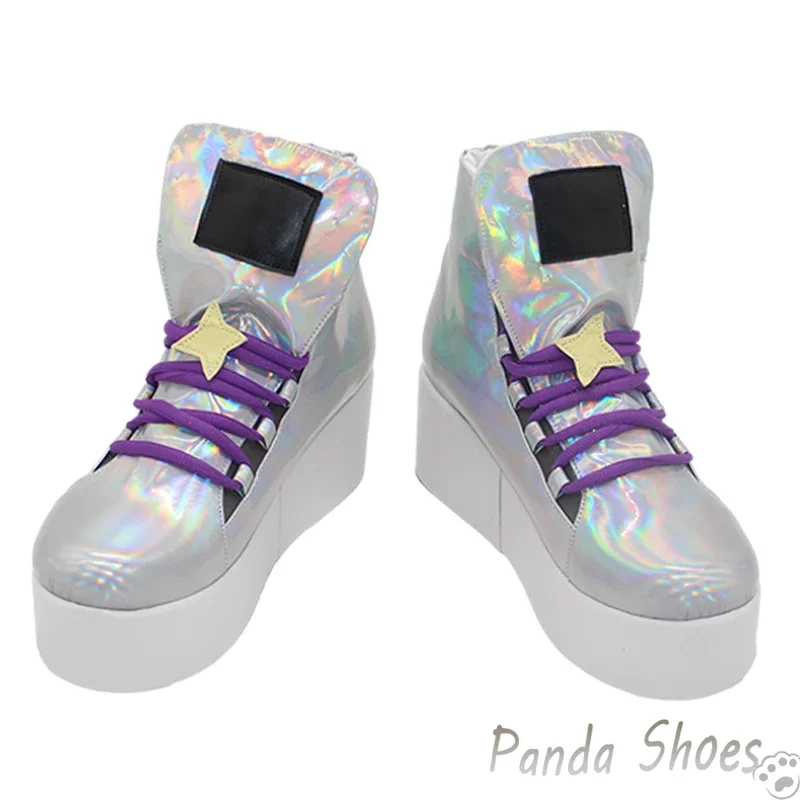 Juego Splatoon Hime zapatos de Cosplay Anime Cos Comic Cosplay disfraz Prop zapatos para fiesta de Halloween Con