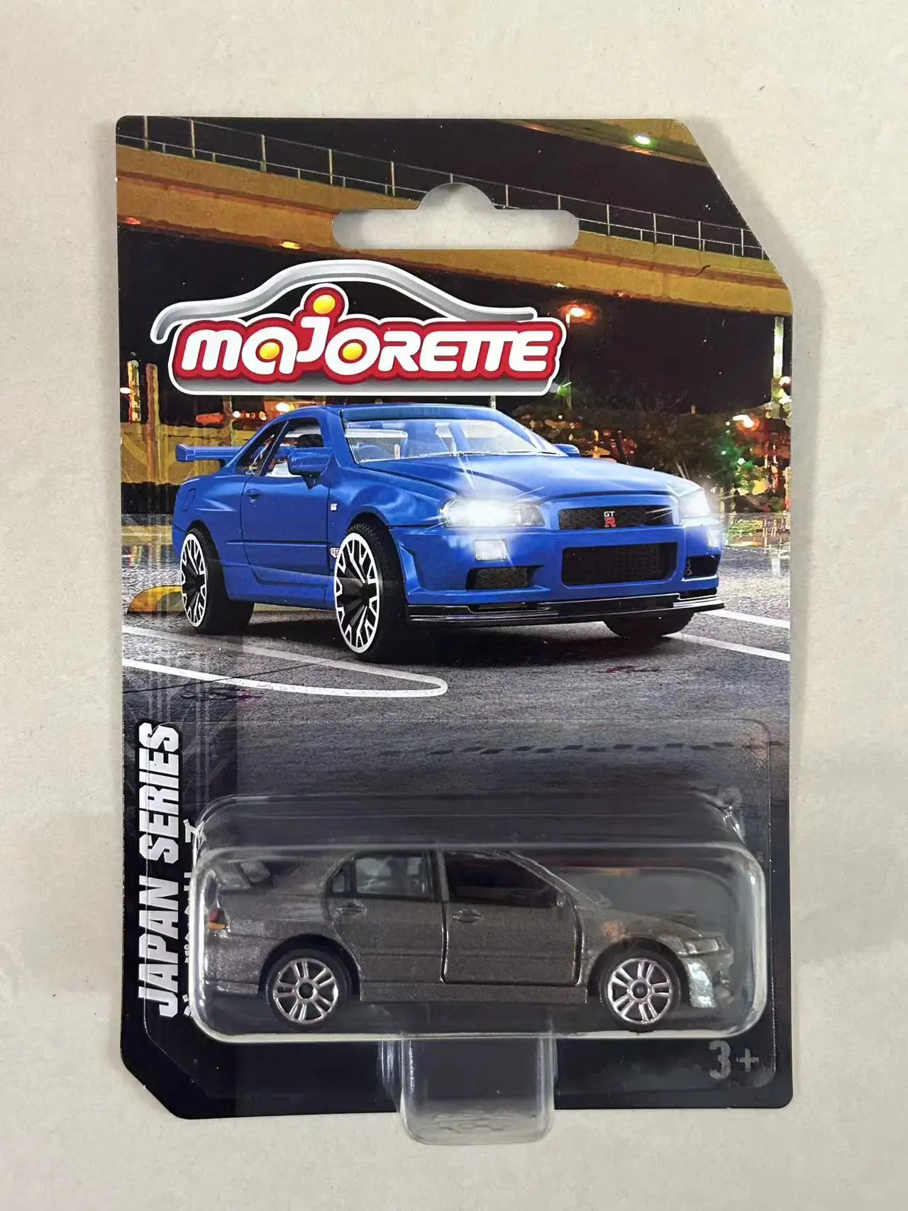 Majorette 1:64 NISSAN skyline gtr  r34 lance EVO  GTR civic diecast alloy car model