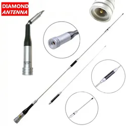 DIAMOND SG7900 Antenna Mobile Dual Band UHF/VHF 144/430MHz in acciaio inossidabile SG-7900 5.0/7.6dBi guadagno Antenna Radio Mobile per auto 150W