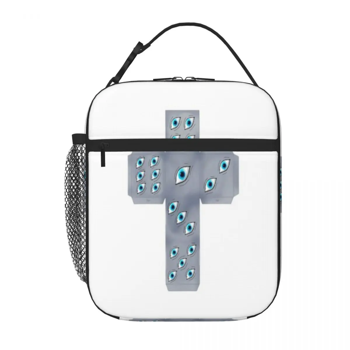 Bestselling Jujutsu Kaisn Marble Print Student Lunch Bag Campus Lunch Neoprene Lunch Bag