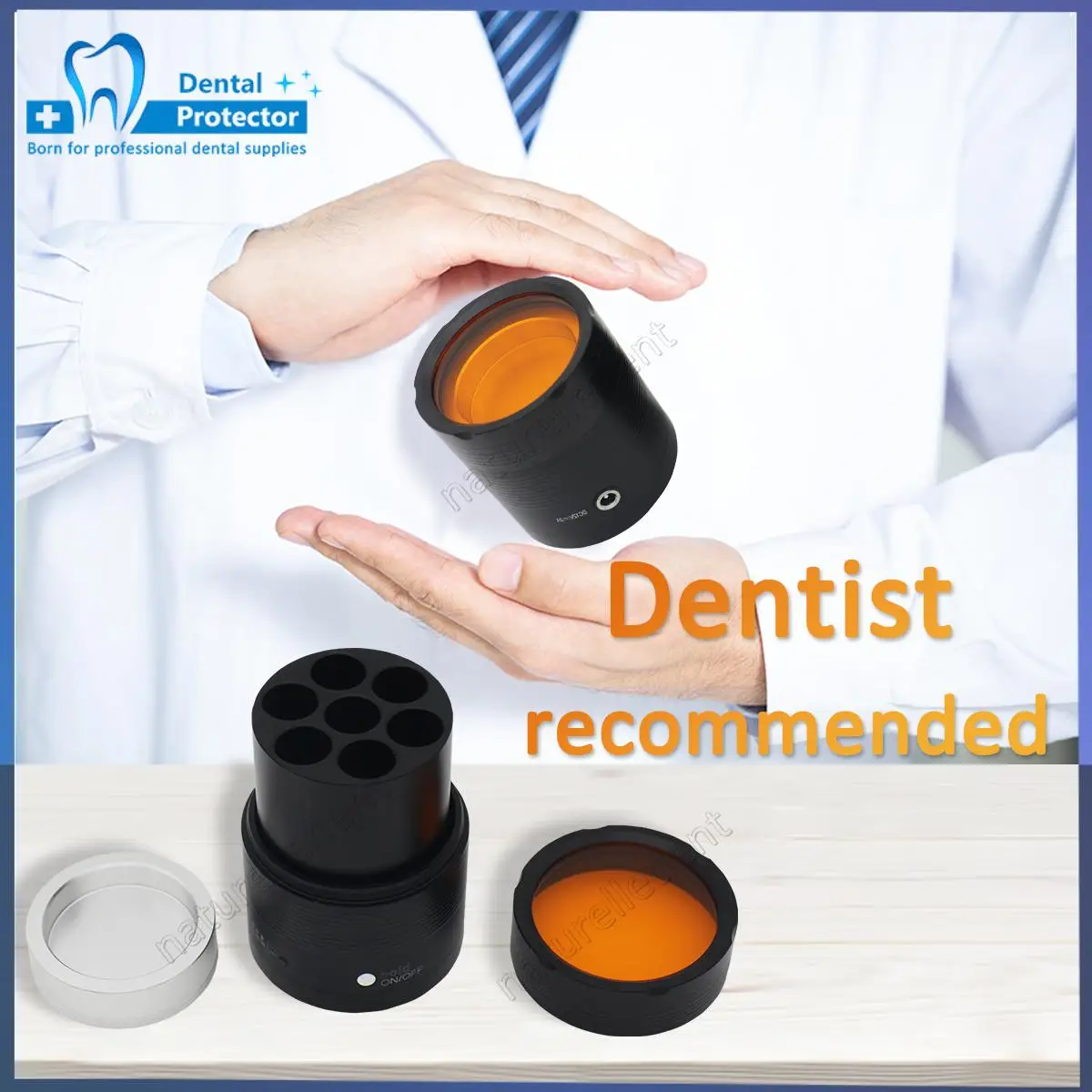 

Must Have Dental Resin Softener Heater Light filter cover for resin protection Ideal for precise safe softening Meets all dental