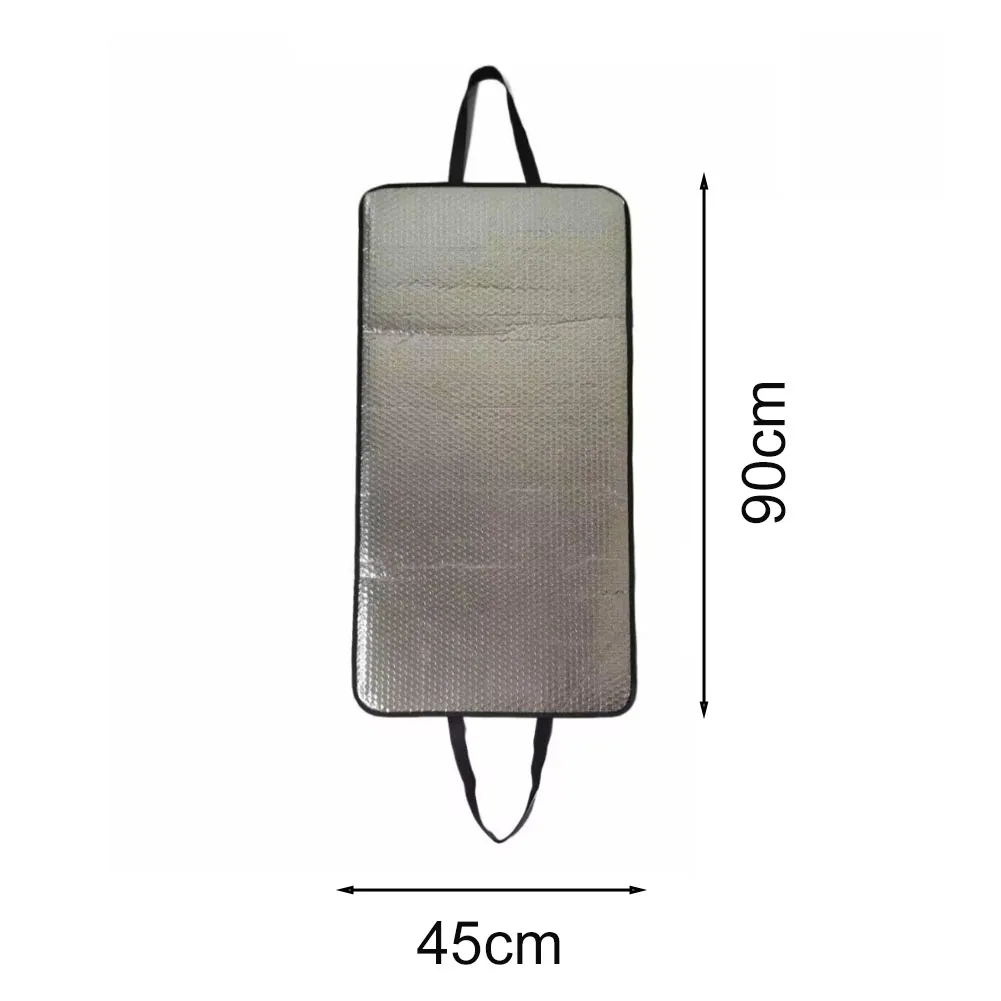 1pc Air-Conditioner Outdoor Unit Cover Bubble Composite Aluminum Foil Sun Rainproof Anti-Dust Anti-Snow Cleaning Cover