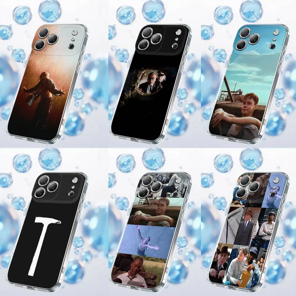 

S-Shawshank R-Redemption Andy Phone Case For iPhone 17,16,15,14,13,12,11 Plus,Pro,Max,Plus,E,SE4,Air,Mini Transparent