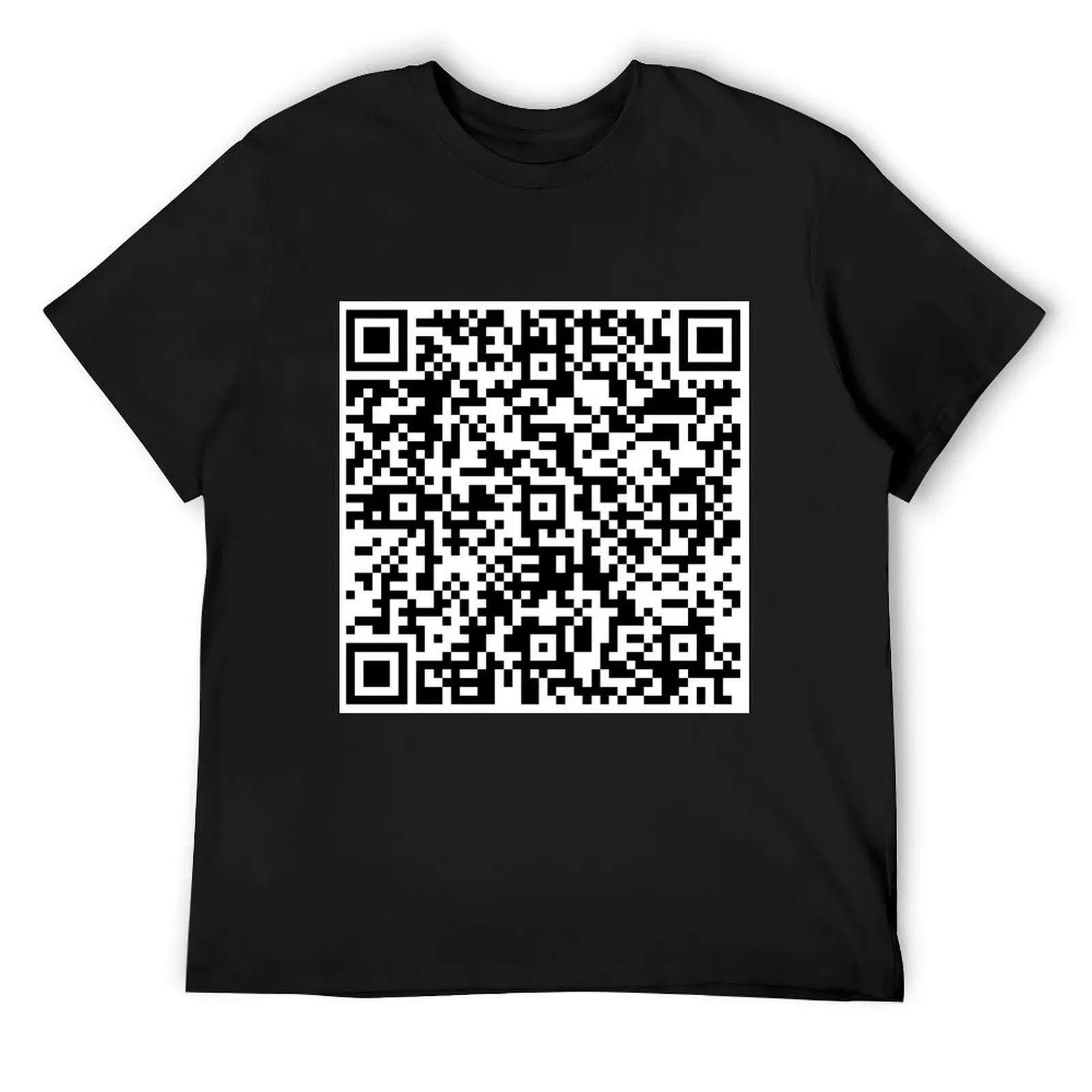 

Bee Movie Script QR Code T-Shirt shirts graphic tee plus size tops plain Men's t shirts