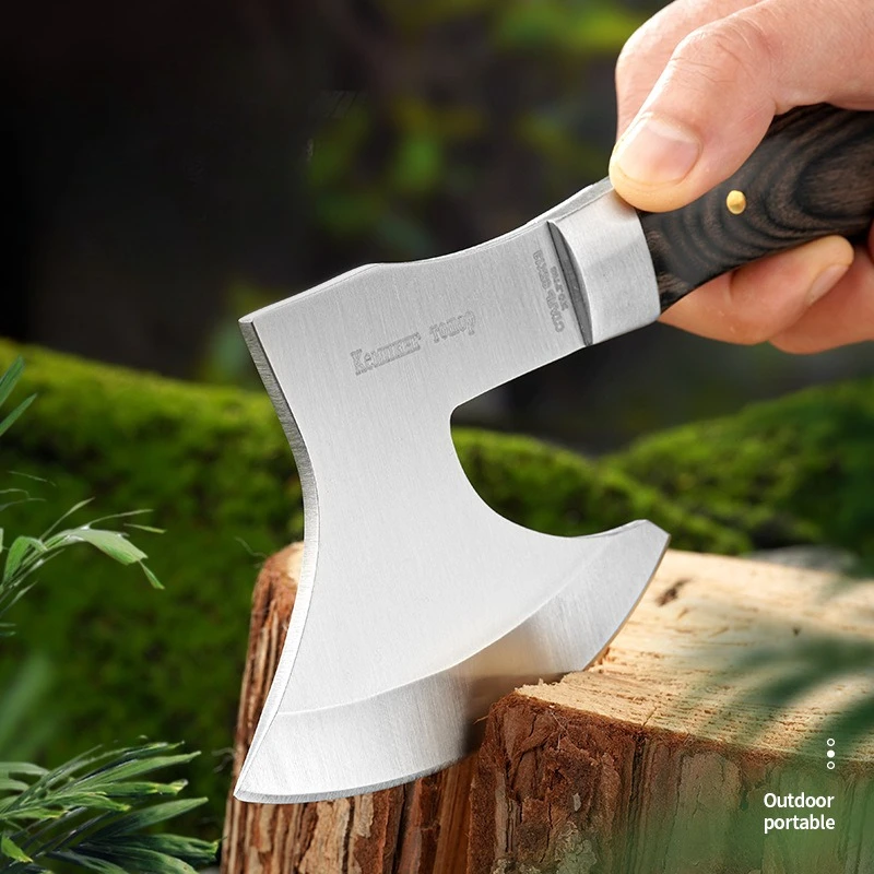 

Multi-functional Axe Outdoor Fire-fighting Axe Portable Colored Wood Rescue Camping Self-defense Firewood Splitting Hand Tool