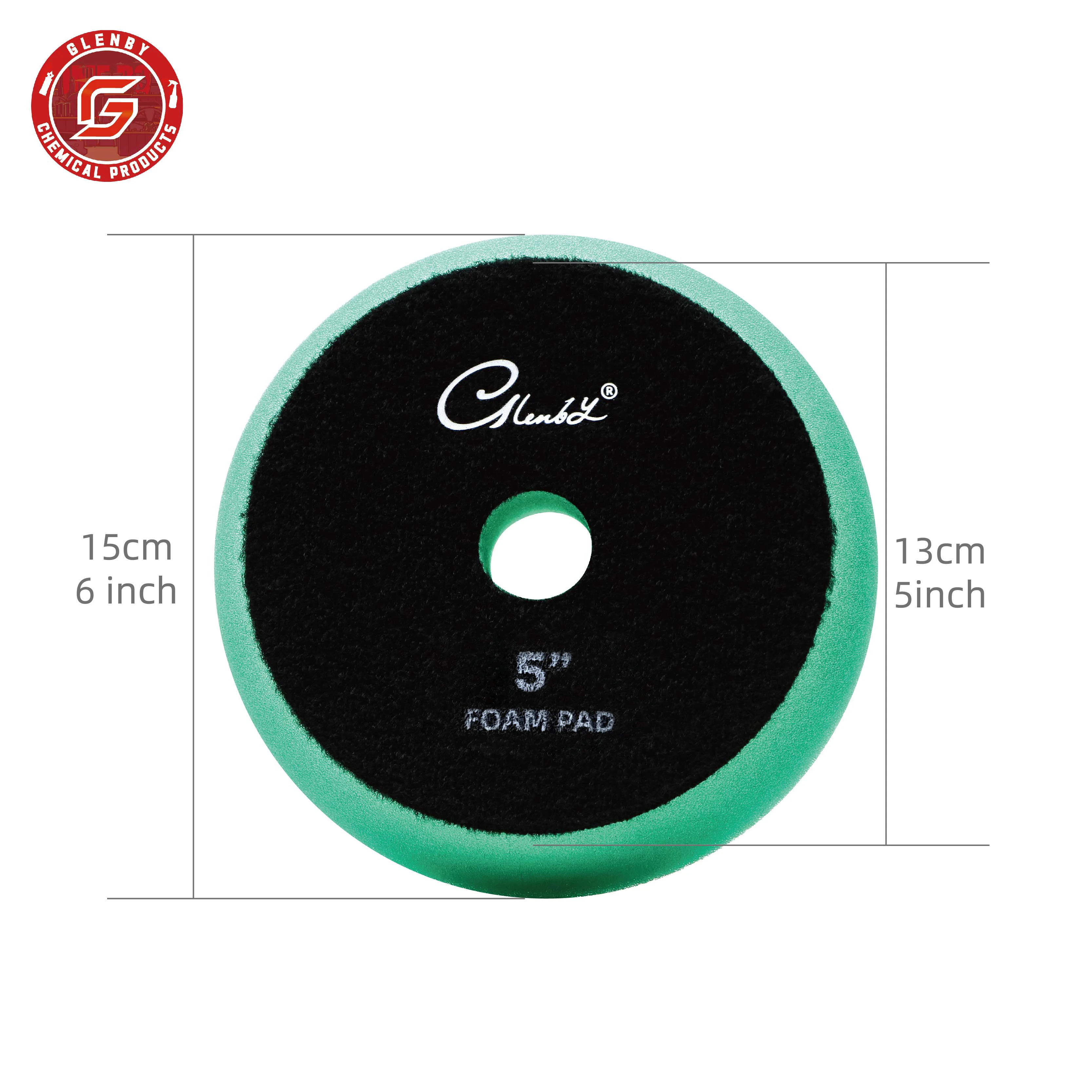 1 Pcs 5 Inch Sponge Buffing Pads Foam Polishing Pads Kit 6in Sanding Disc Wheels For Car Buffer Polisher Polishing Waxing