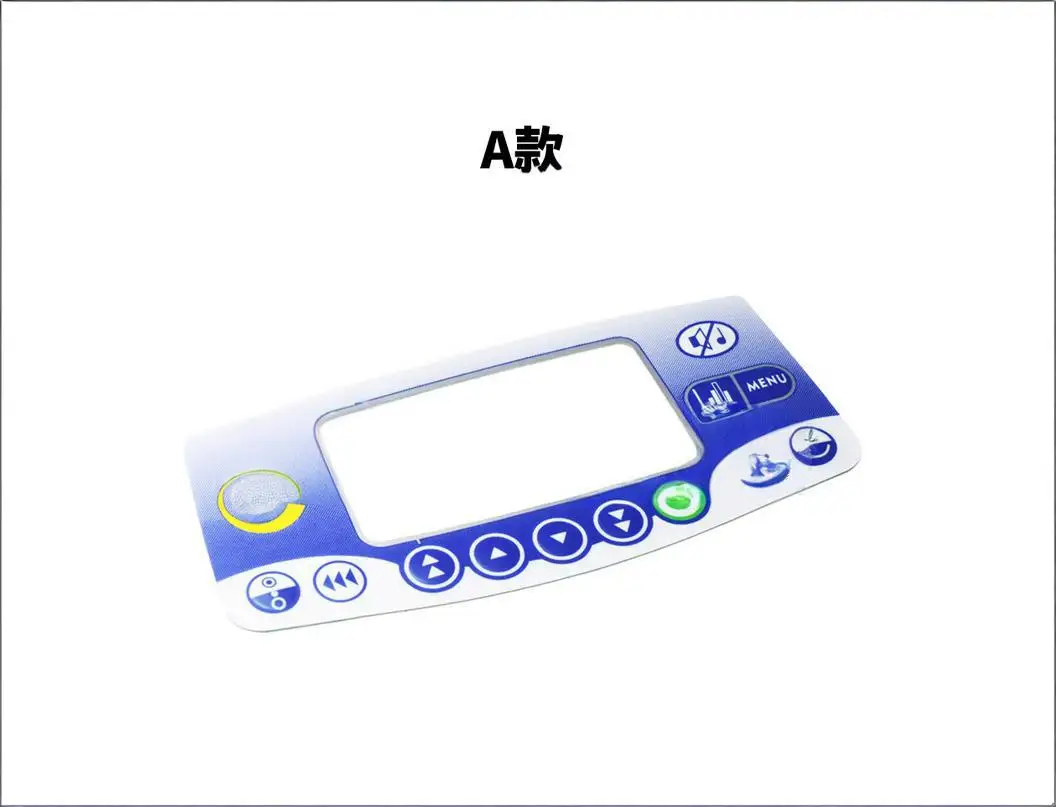 Injectomat Agilia Fresenius Kabi keyboard plate key sheet