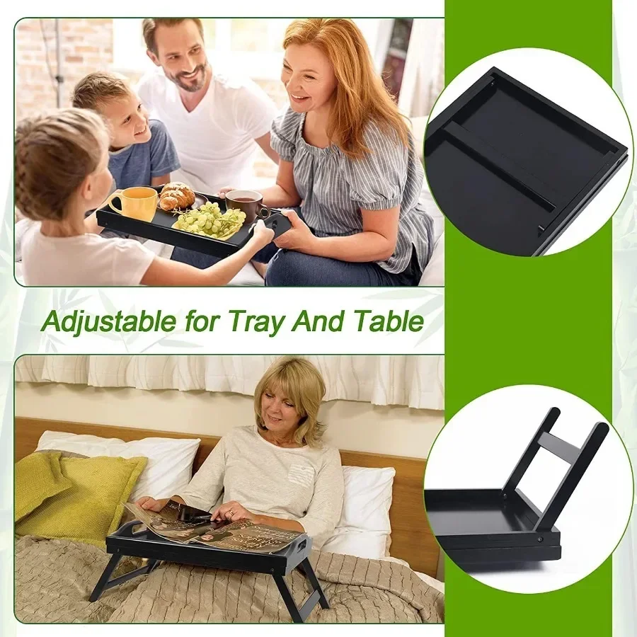 Dessert Folding Tray Bedroom Reading Desk Office Breakfast Tea Tray Multifunctional Reading Rack