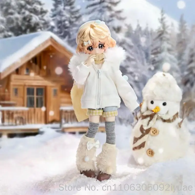 Genuine Mirai Dolls Boxed Furry Series 1/8 Action Figure Bjd Blind Box Anime Character Doll Model Desk Ornament Collect Toy Gift