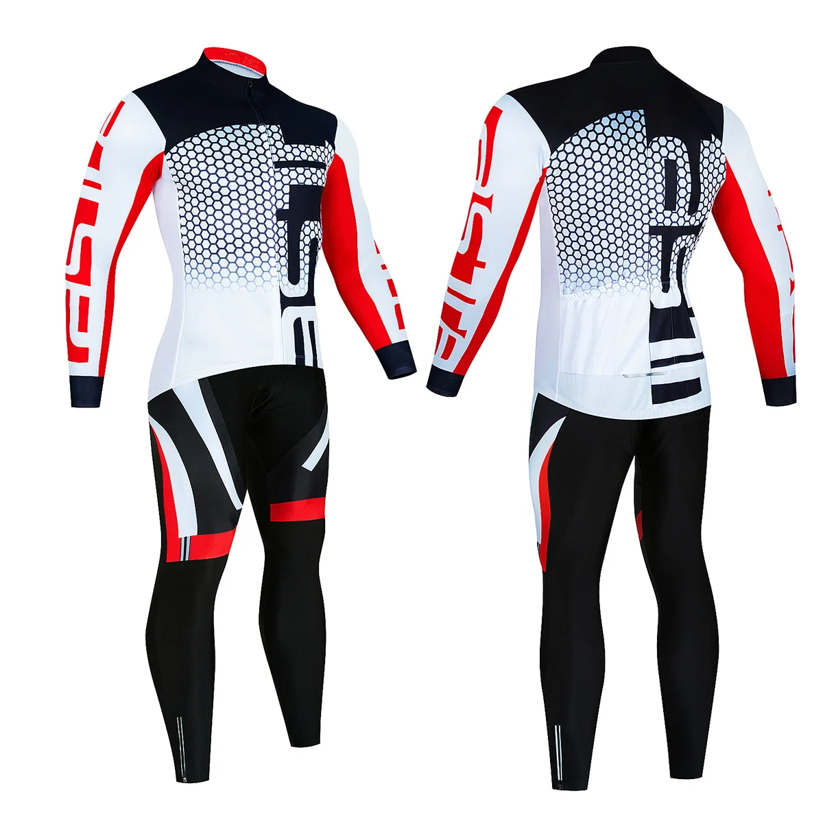 2024 Pro Cycling Jerseys Sets Autumn Riding Long Sleeves Men Cycling Bib Set Bicycle Clothing Spring MBT Breathable Bike Clothes