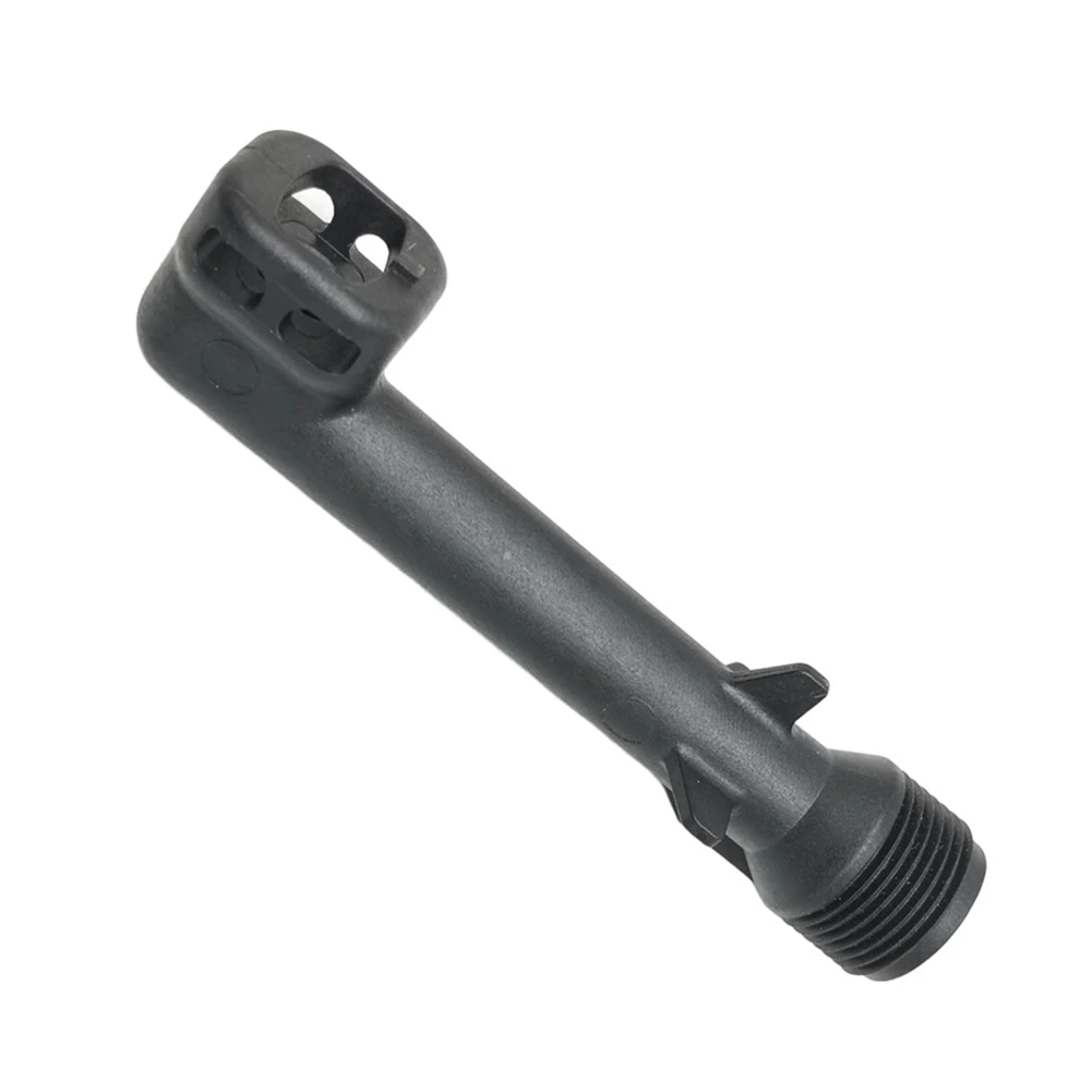 Codo de tubo de salida de lavadora a presión negro, eficiencia de limpieza mejorada para Karcher K2 K3 para codo de tubo de salida de lavadora a presión K1
