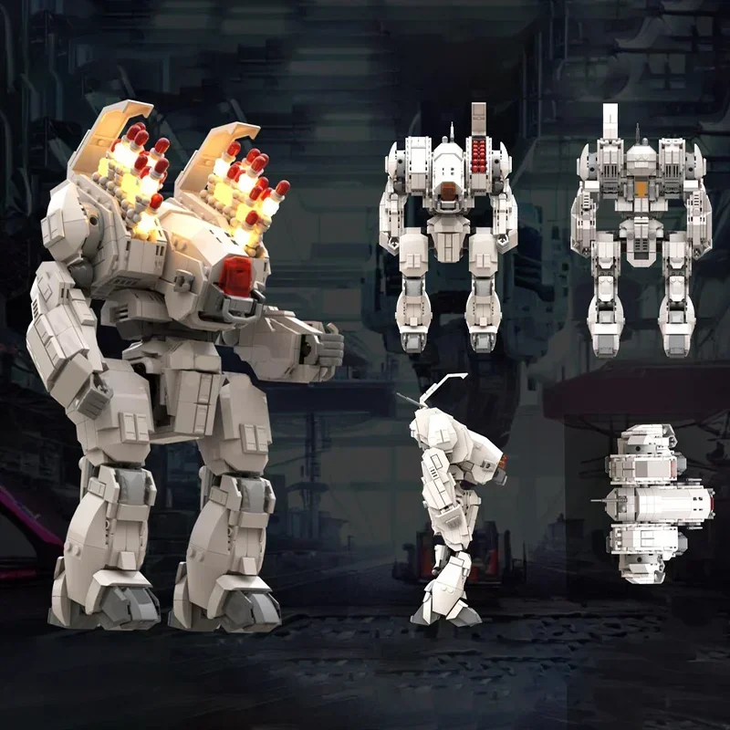 NEW 1063PCS ARC-4M Archer Mechwarrior / Battletech Mech Educational Toys Boys Gifts Creative Moc Building Blocks DIY Toys