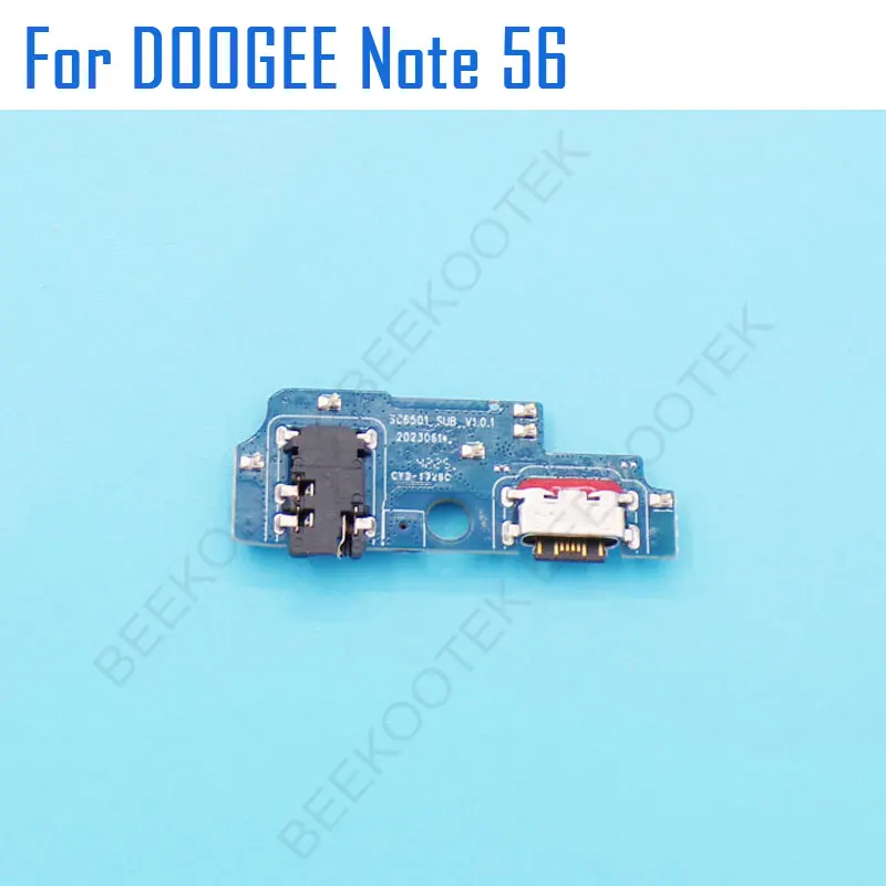 New Original DOOGEE Note56 Pro Note 56X Pro Note 56 Plus USB Board Base Dock Charging Charge Port Board For Doogee Note 56 Phone