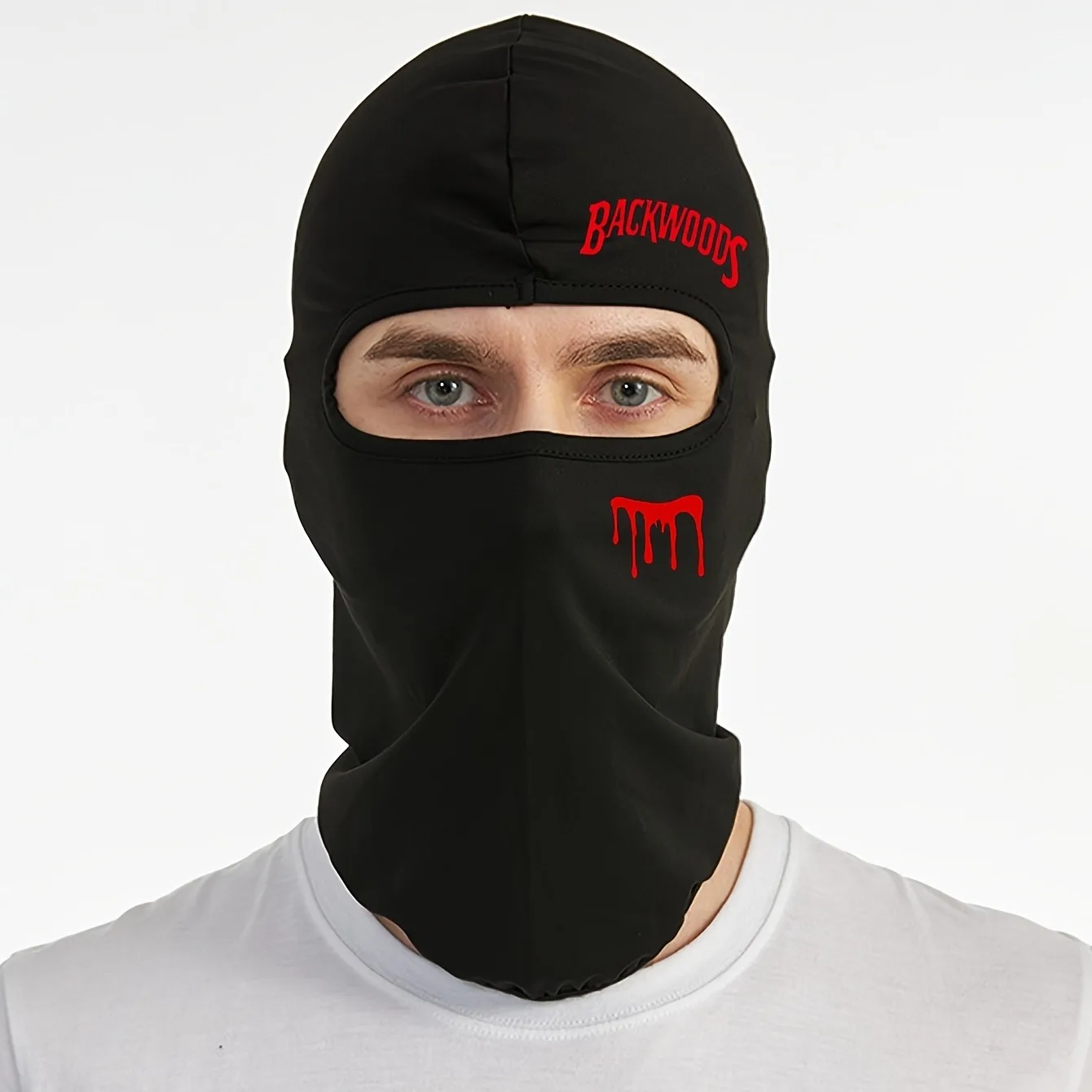 1 قطعة/2 قطعة قناع وجه عالمي لركوب الدراجات في الهواء الطلق للجنسين للفصول الأربعة، قبعة مقنعة مرنة قابلة للتنفس سريعة الجفاف #3