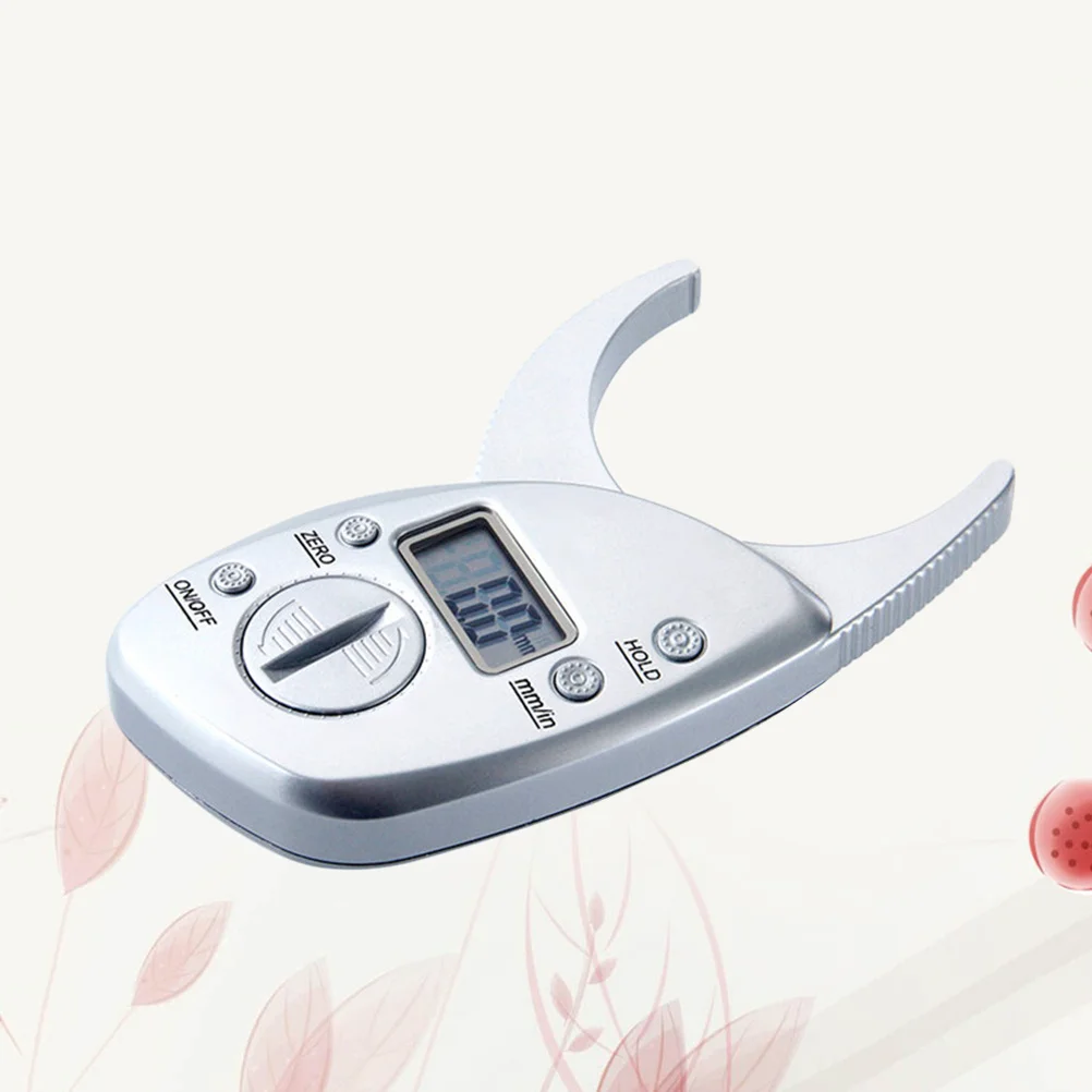 

Усовершенствованный штангенциркуль жира с четким ЖК-дисплеем, тестер жира в организме, Adipometer для точного измерения складок кожи