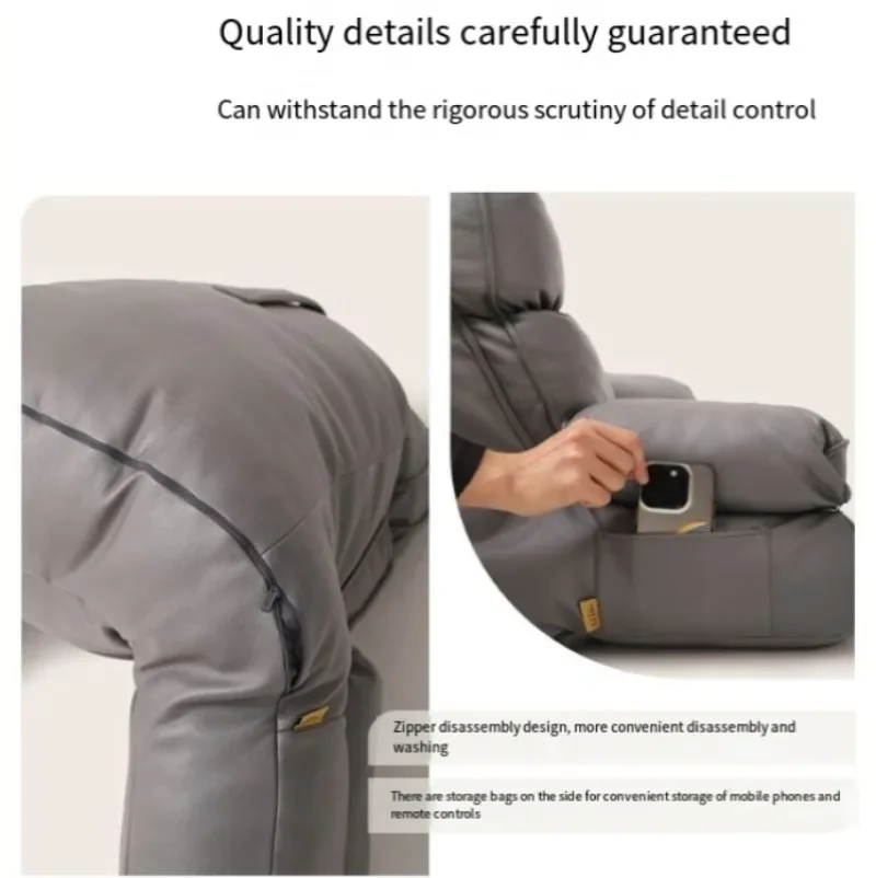 Bedside soft bag large backrest pad tatami bed pregnant woman backrest pillow sofa neck protection waist bay window reading