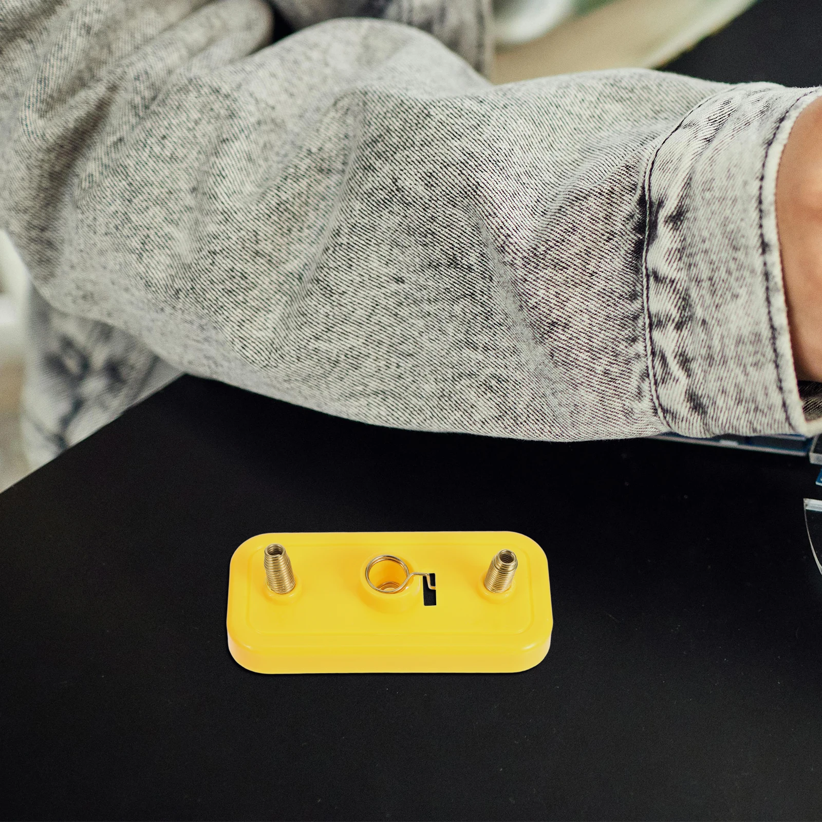 5pcs 미니 전구 홀더 과학 실험을위한 플라스틱 스프링 유형 라이트 소켓 베이스 전기 회로 Diy