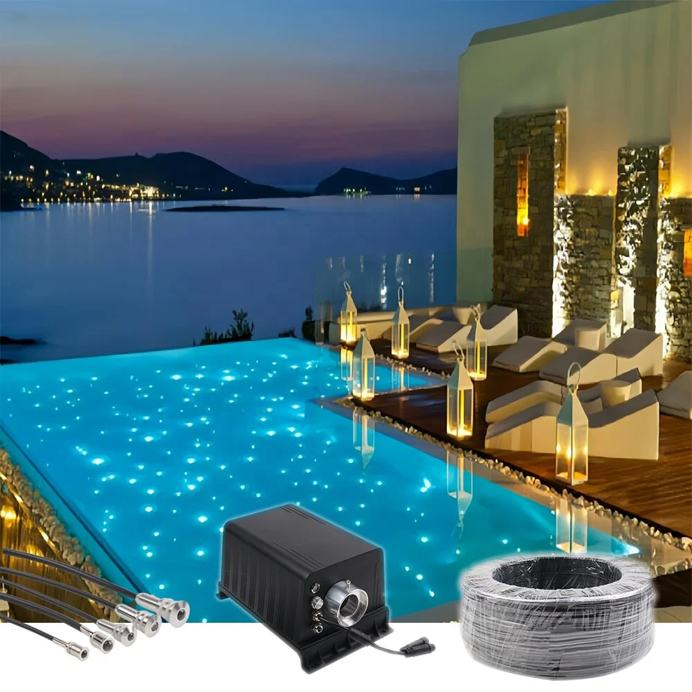 

Swimming Pool LED Fiber Optic Lighting Illuminator Fibre Optic Light Source
