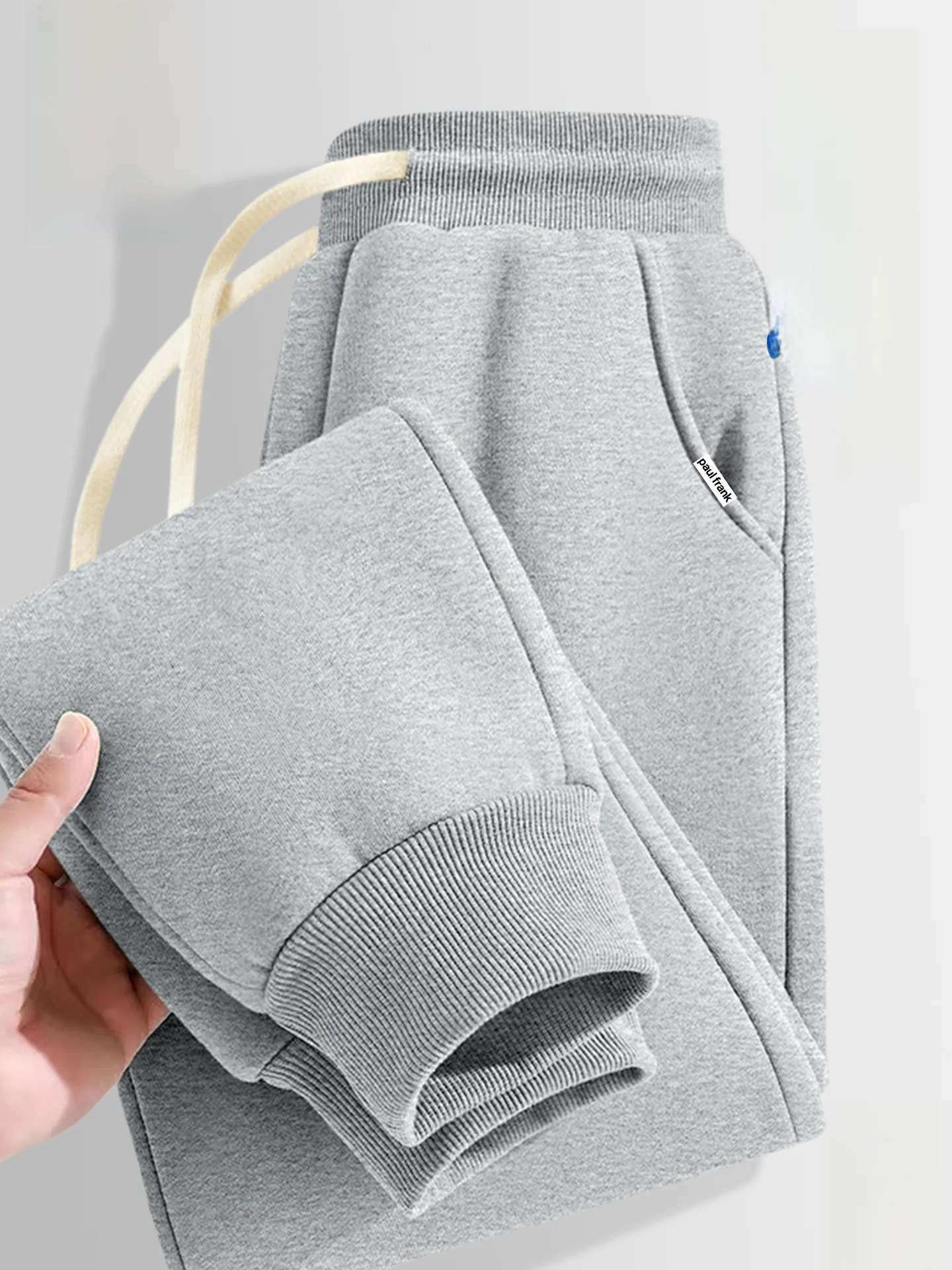 

Мужские удобные повседневные брюки свободного кроя с манжетами, дышащие, износостойкие, весенние, для отдыха