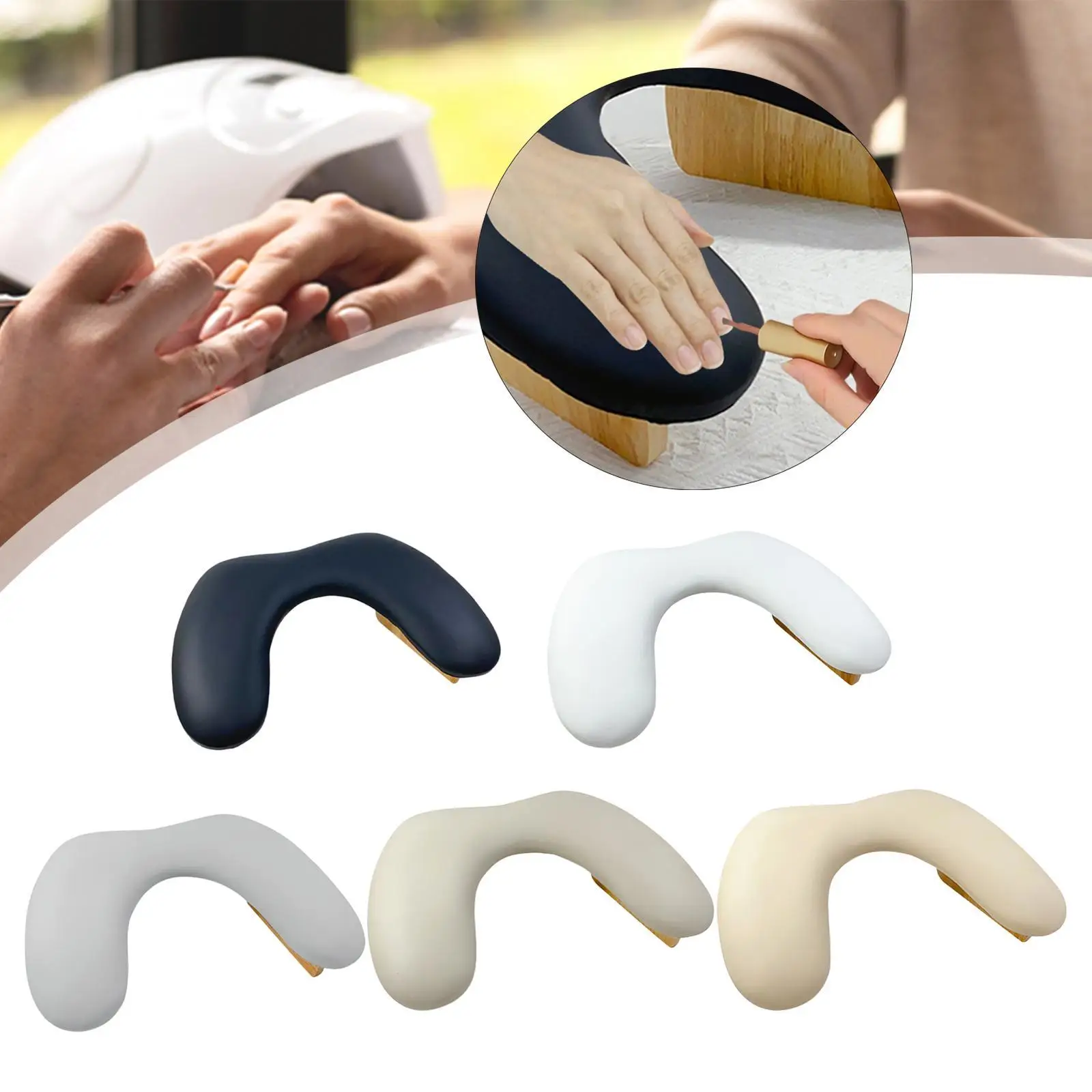 Nail Arm Rest Cushion Beauty Tool Stand Pad for Girls Nail Salon Manicurist