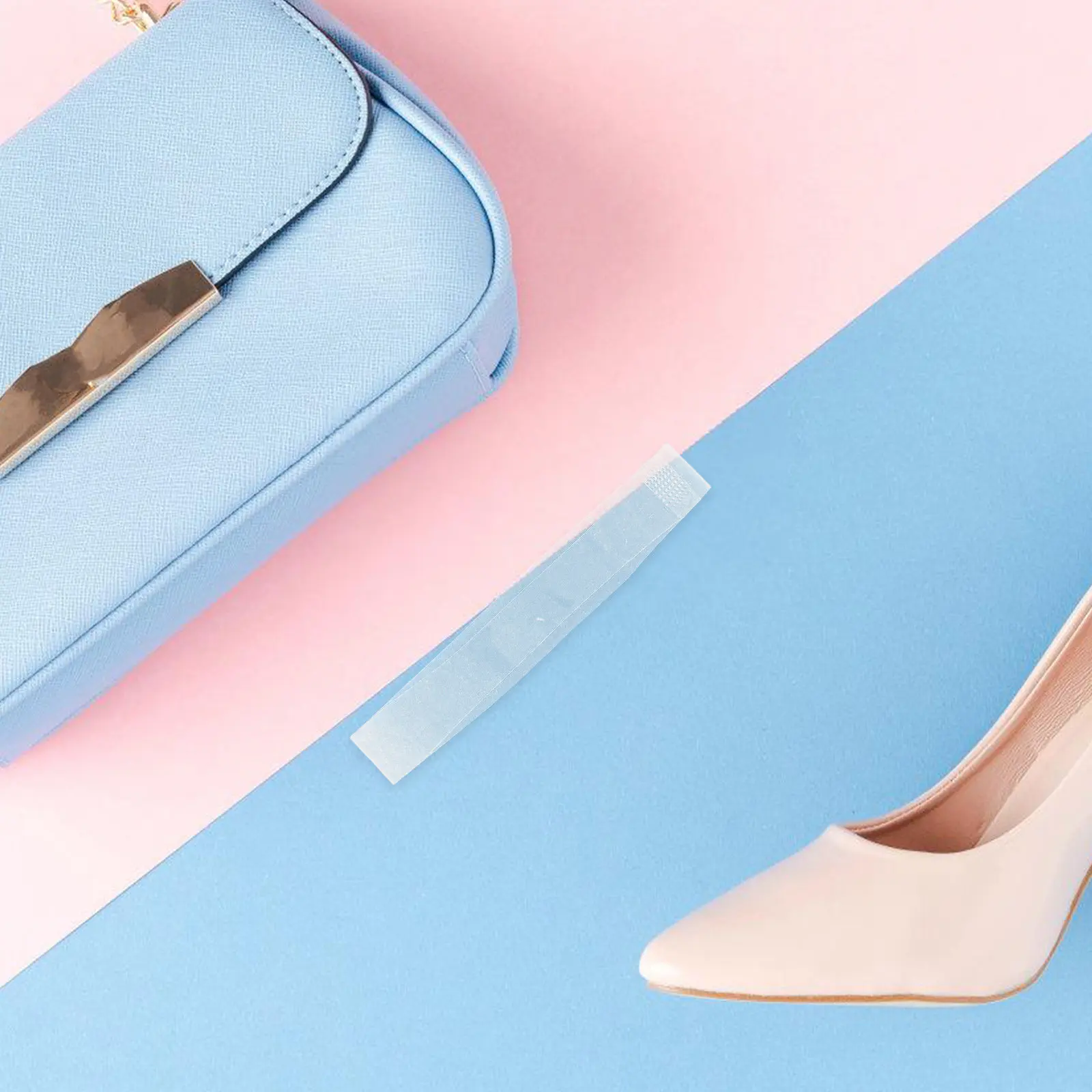 

5Pairs Invisible Shoe Straps High Heels Elastic Non Slip Ankle Belt Replacement Heel Straps Clear High Heel Shoelaces for Spring