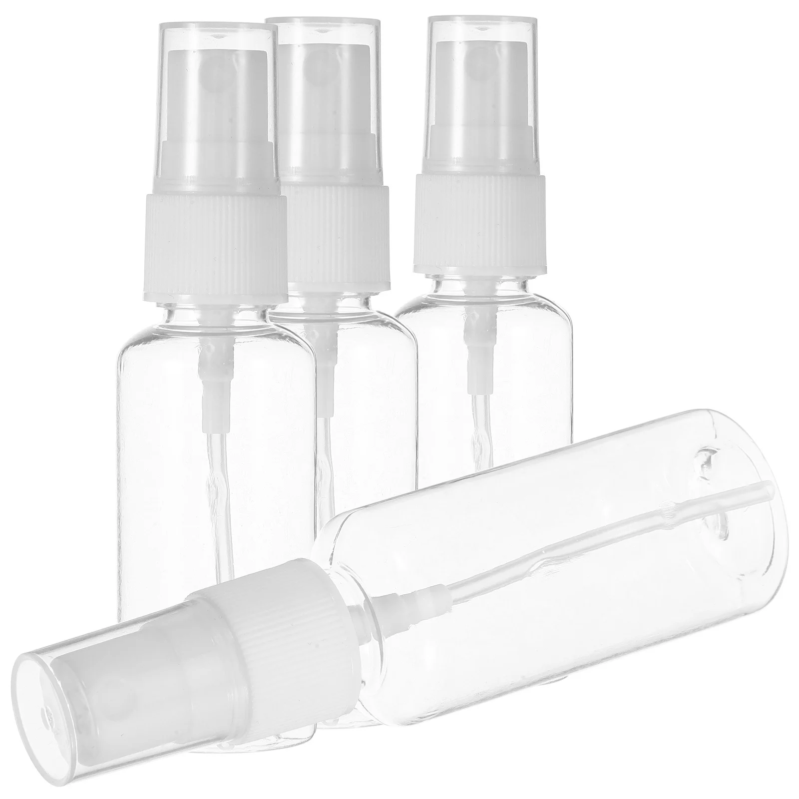 Mini bouteilles de pulvérisation rechargeables, 4 pièces, stockage de parfum Portable, bouteilles de voyage, étanches, petite taille, adaptées aux voyages en plein air