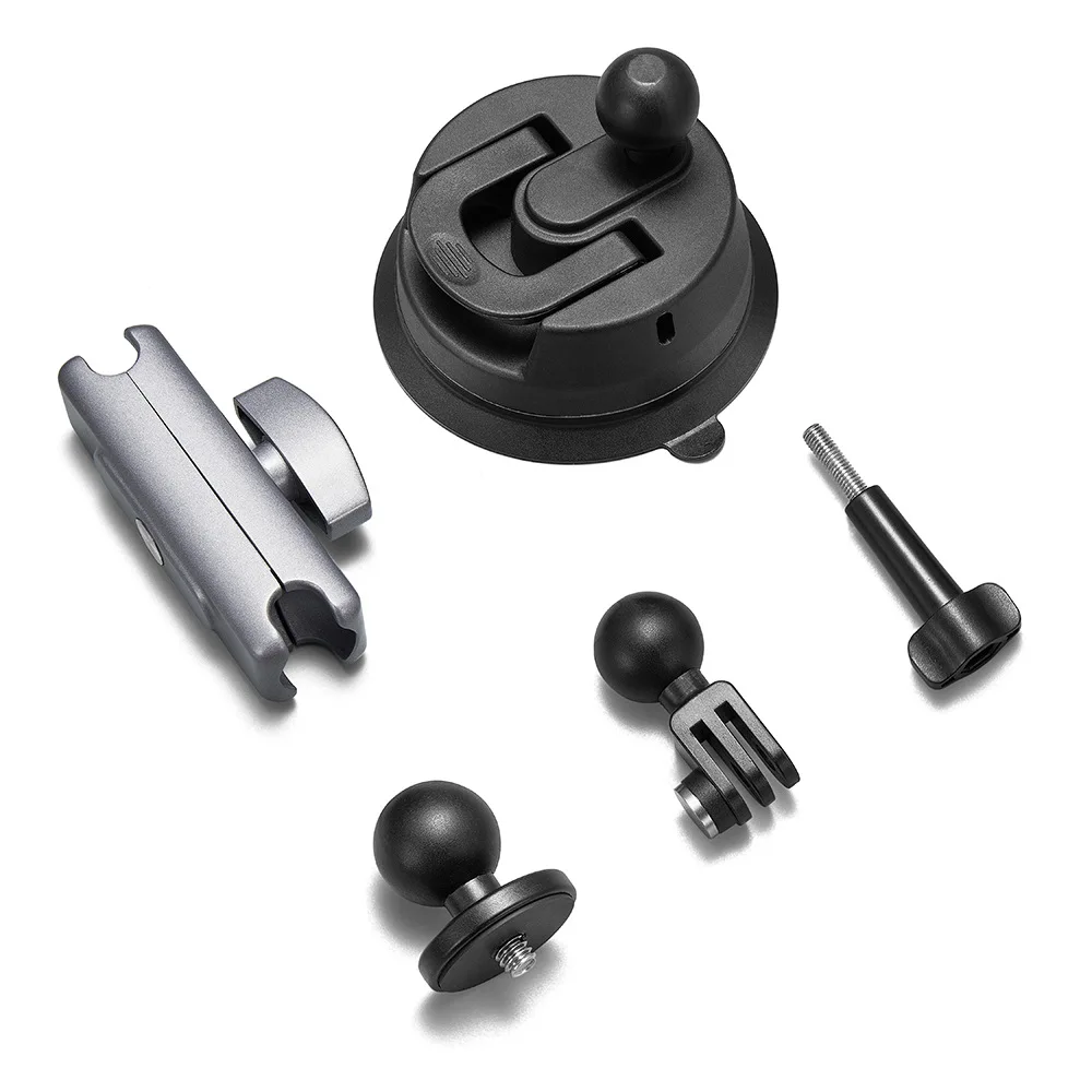 Aksesori kamera Gopro, braket kaca depan mobil, aksesori kamera untuk Gopro 12 11 DJI Pocket Action 4 Insta360 X4