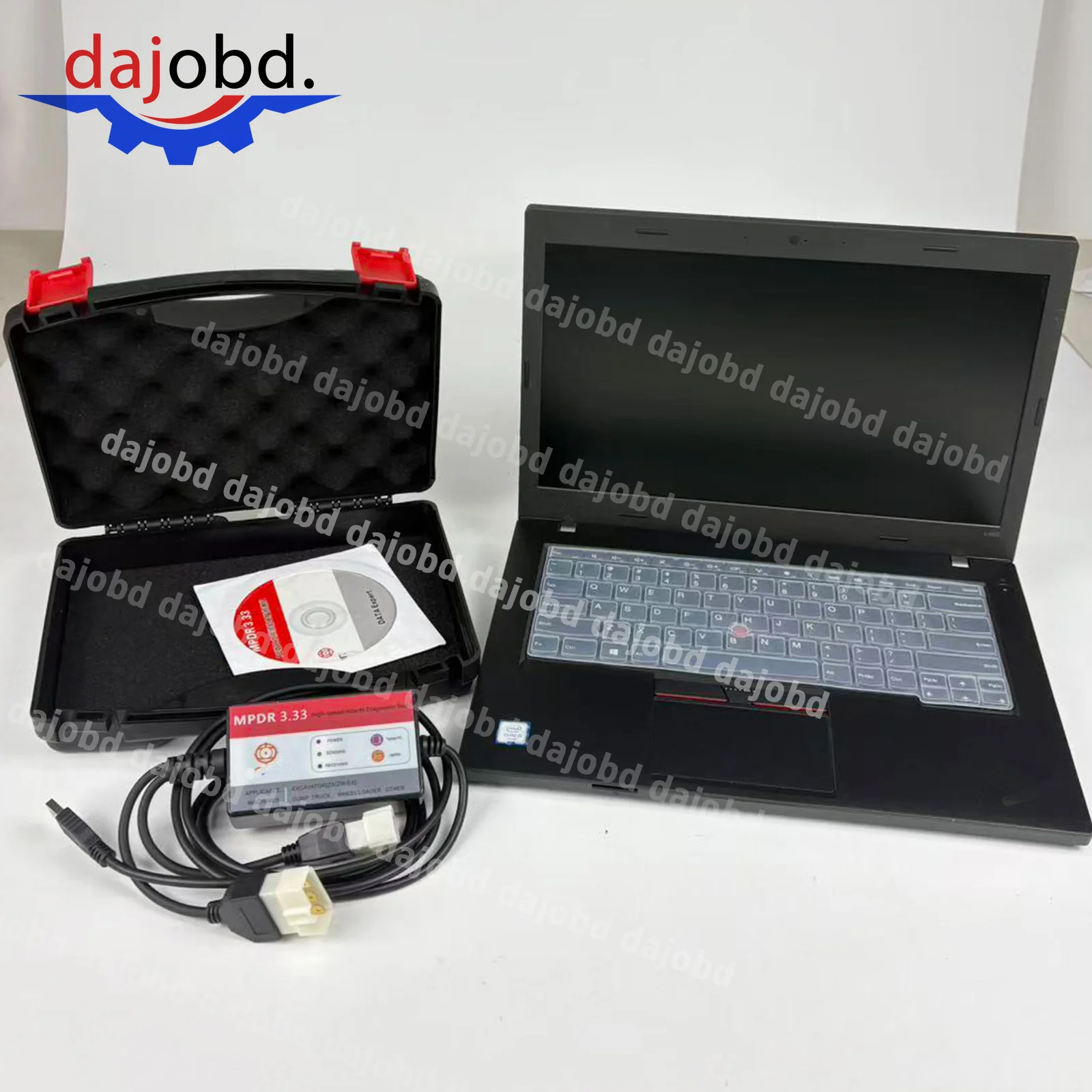MPDR 3.33 High-Speed Diagnostic Tool (with tablet), suitable for Hitachi excavators, trucks, wheel loaders,engine diagnostic