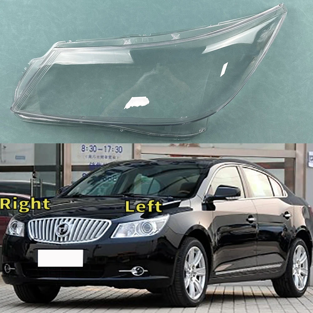 

For Buick Lacross 2009 2010 2011 2012 Headlamp Cover Transparent Lamp Shade Shell Lens Plexiglass Replace Original Lampshade