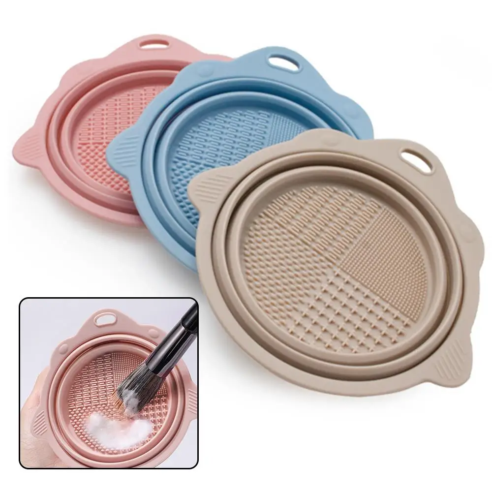 1PCS Makeup Brush Cleaner Carpet Cleaning Makeup Brushes Silicone Pad Cleaner Cosmetic Brushes Washing Powder Make Up Tools