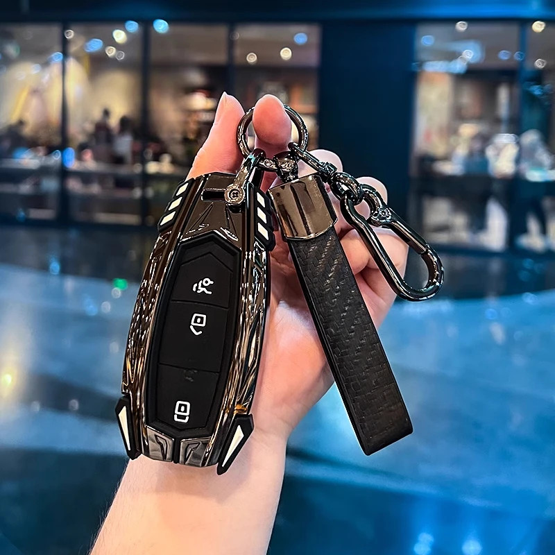 Heavy Duty Metal Key Cover for Mercedes GLC260 E300L GLE350 C200L GLB Anti Scratch Zinc Alloy Case