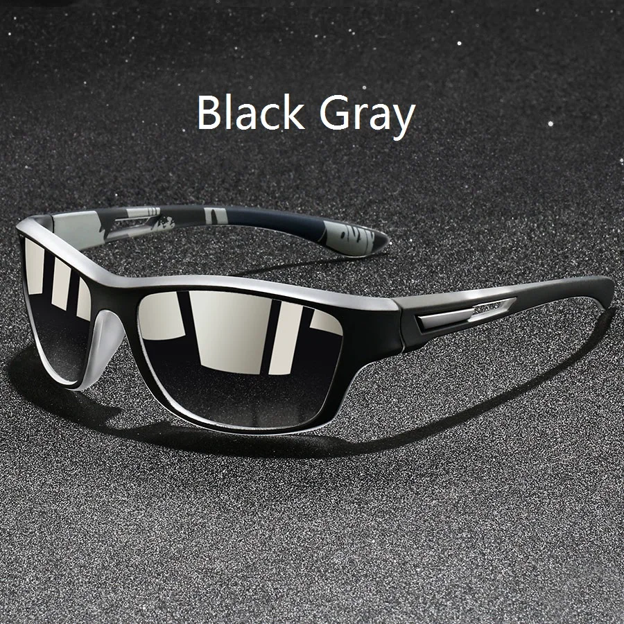 Modische Vintage-Sonnenbrille für Radfahren, Angeln und Sport - Unisex-Sonnenbrille für Laufen, Radfahren und Bergsteigen – Detail 5