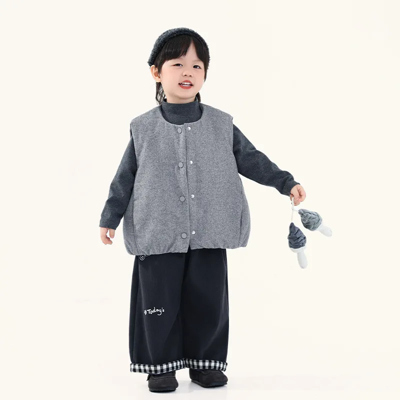 ملابس أطفال، سترة للأولاد، ملابس خارجية، طراز شتوي جديد للأطفال، سترة قطنية سميكة، سترة دافئة للأطفال على الطراز الكوري