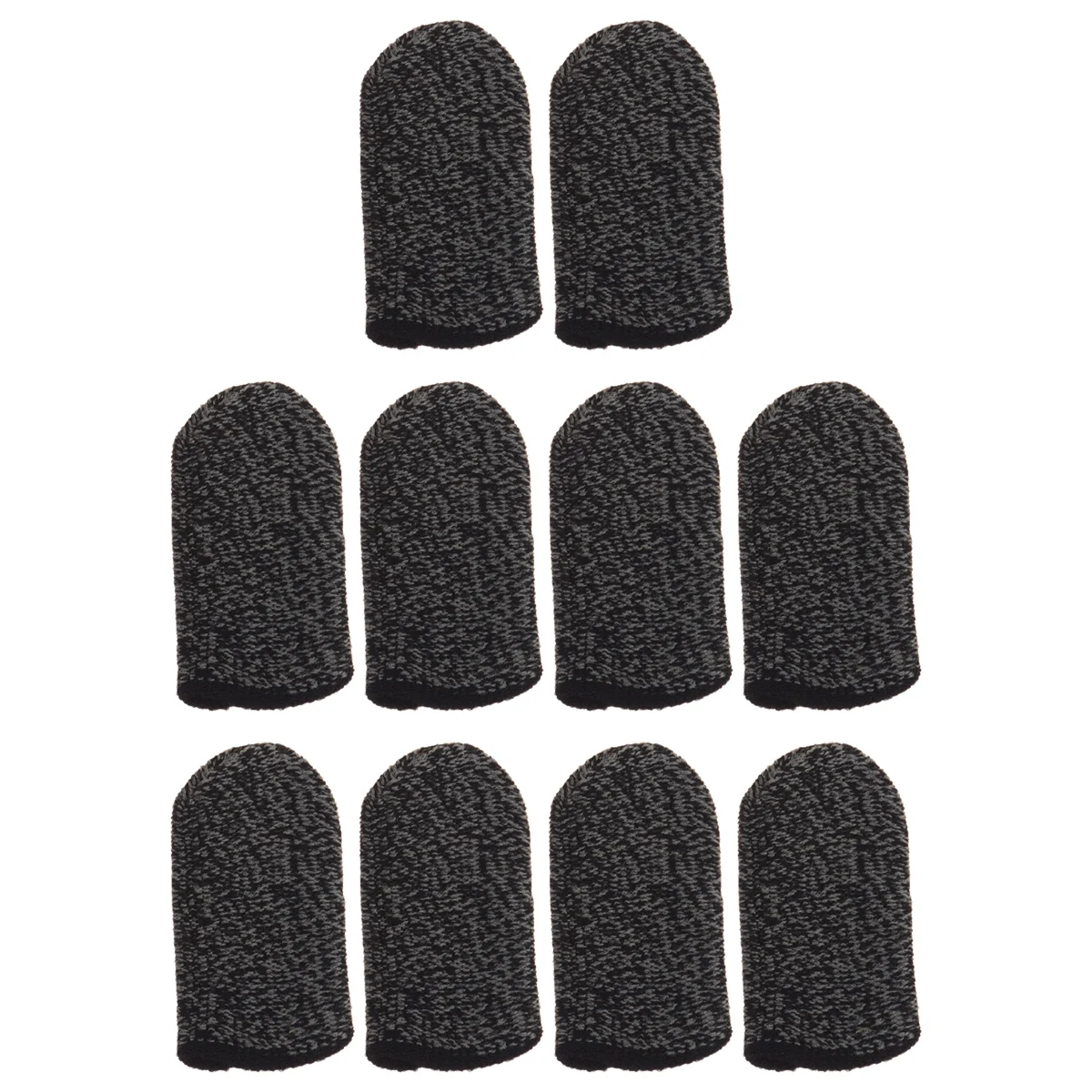 

10 pcs Thumb Game Finger Sleeves Oil Proof Anti Slip Screen Touch Cover Gaming Accessory Sweat Resistant Thumb Protector Phone