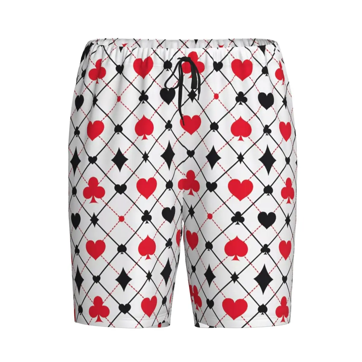 

Мужские пижамные шорты/брюки для сна с принтом игральных карт, домашняя одежда, нижняя часть комплекта для отдыха