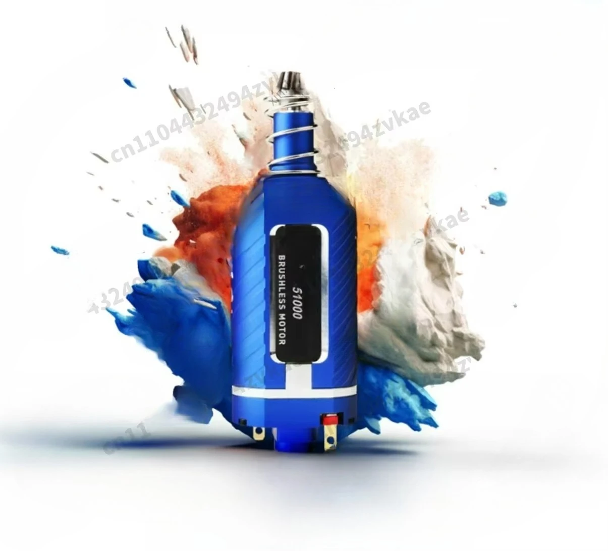 Brushless Motor 46000/60000RPM Long/Short Shaft Ultra-Thin Speed Adjustable No Anti-Reverse Gear
