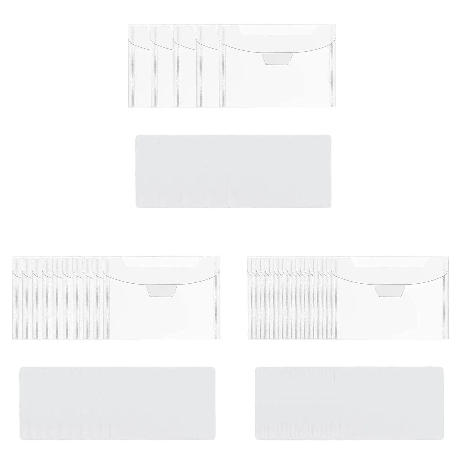 لوحات تخزين طوابع شفافة لتنظيم لوازم القصاصات والسمك والديكور والحرف الورقية DIY وصناعة البطاقات والستنسل #1