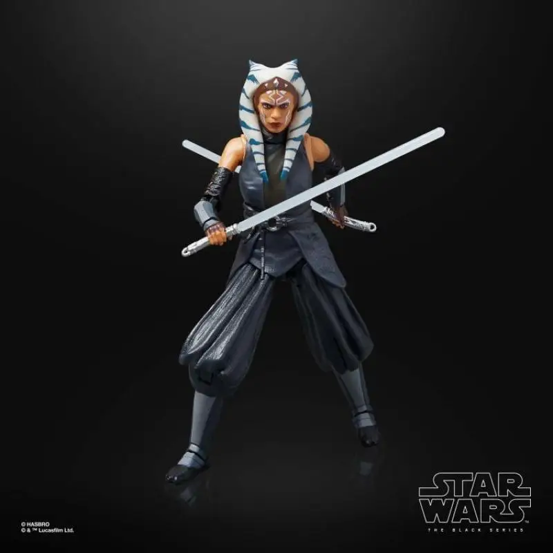 حرب النجوم السلسلة السوداء Ahsoka Tano Chopper (C1-10P) EZRA Bridger Morgan Elsbeth 6 بوصة ألعاب شخصيات الحركة القابلة للجمع