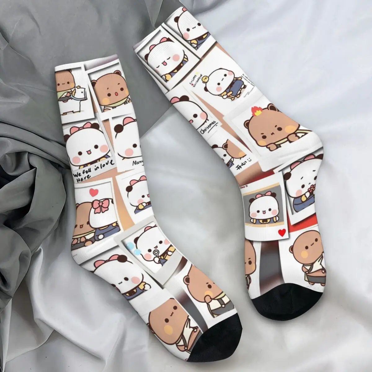 

Bubu And Dudu Socks Winter Stockings Casual Men's Warm Soft Socks Custom Running Anti Bacterial Socks