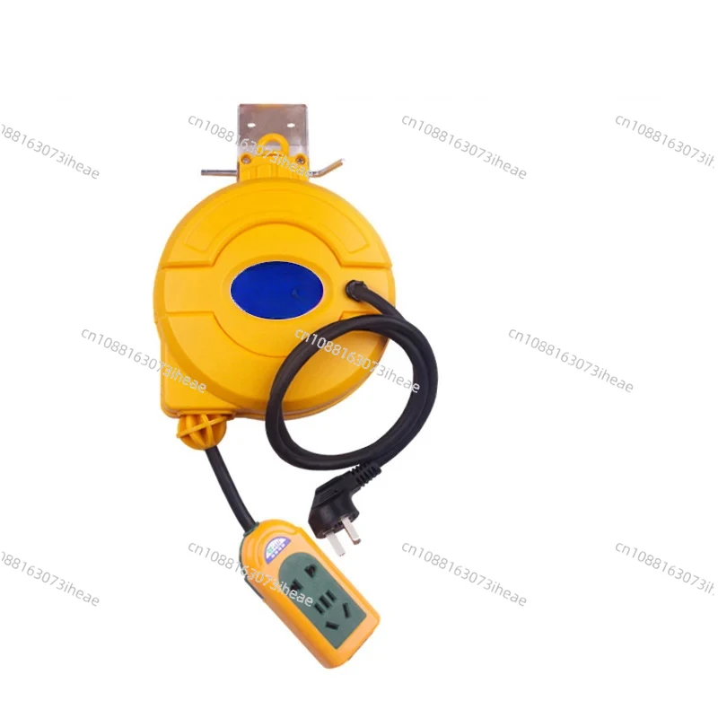 

5M Automatic Retractable Power Cable Reel Wire Telescopic Cable Drum Electric Cable Reel Power Supply Hose Reel 3000W