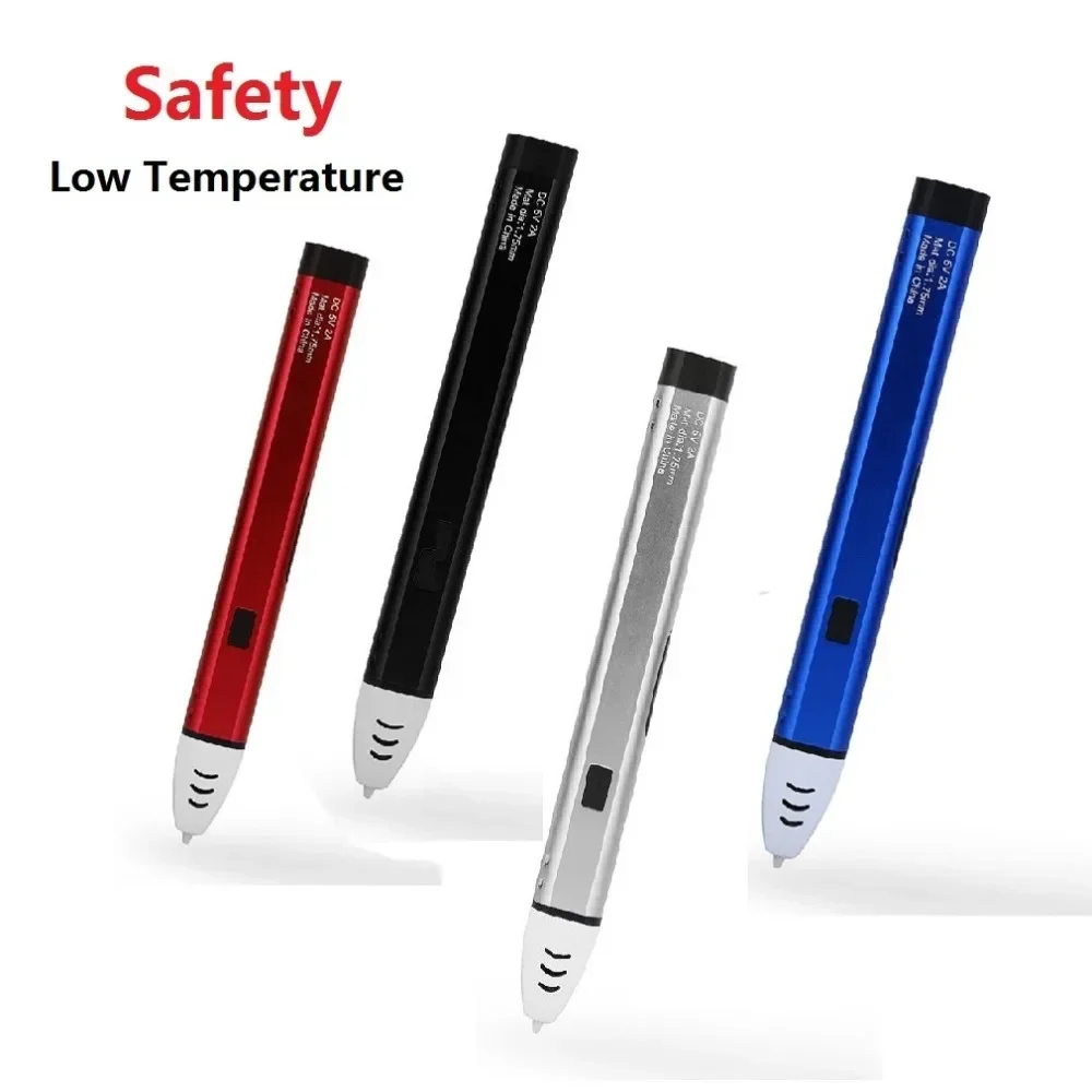 

Smart 3D Drawing Pen Arts and Crafts PCL Filament Low Temperature Safe for Holder Adjustable Stylo 3D Nepo Print Pens Best Gift