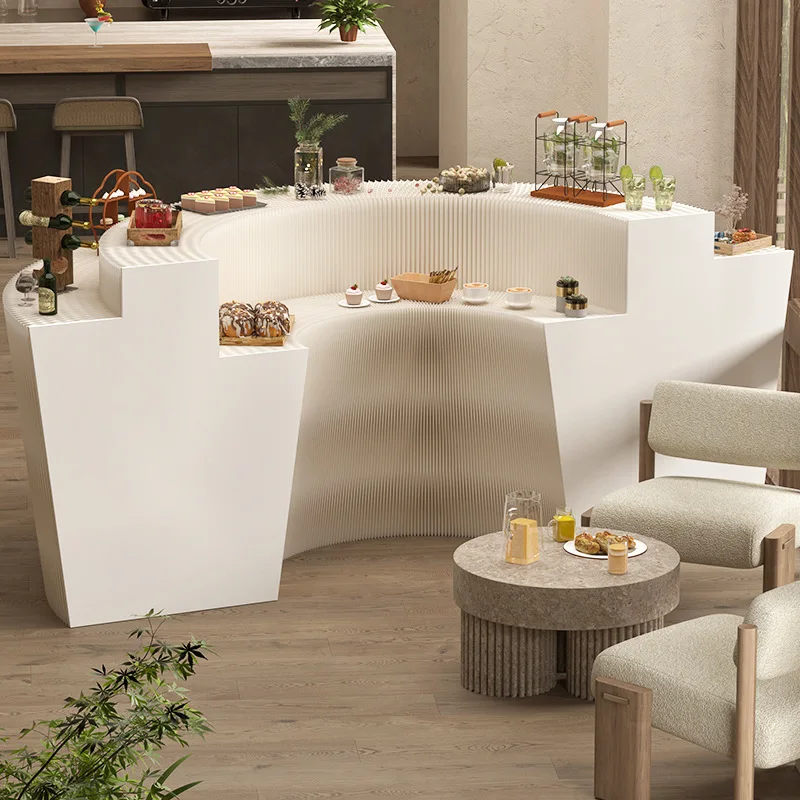 Showcase Shopping mall display rack Nakajima booth Foldable display rack Long booth