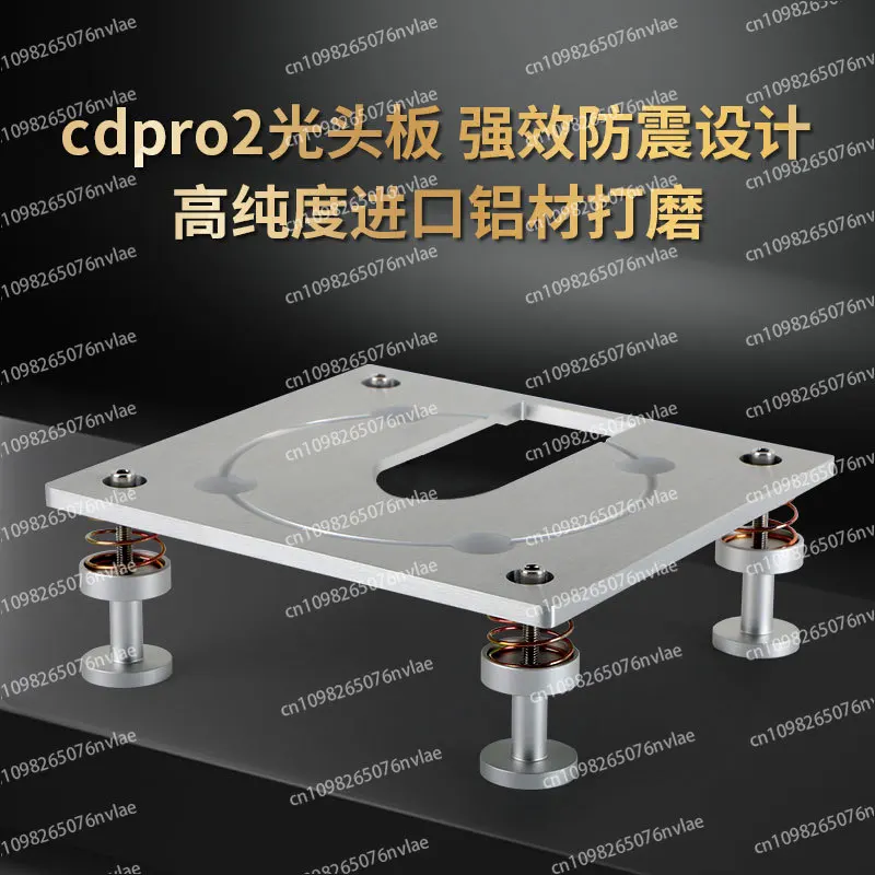 CDPRO2 Kit Meja Putar Rak Motor Baki Kepala Botak Komponen Gerakan CD Aksesori Meja Putar Tempat Cakram Kolom Pegas