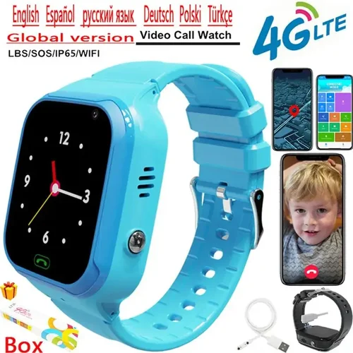 Imagen 2 del producto VIVO niños reloj inteligente SOS antipérdida GPS ubicación cámara tarjeta Sim llamada impermeable reloj inteligente para Android Ios niños regalo 2025 nuevo
