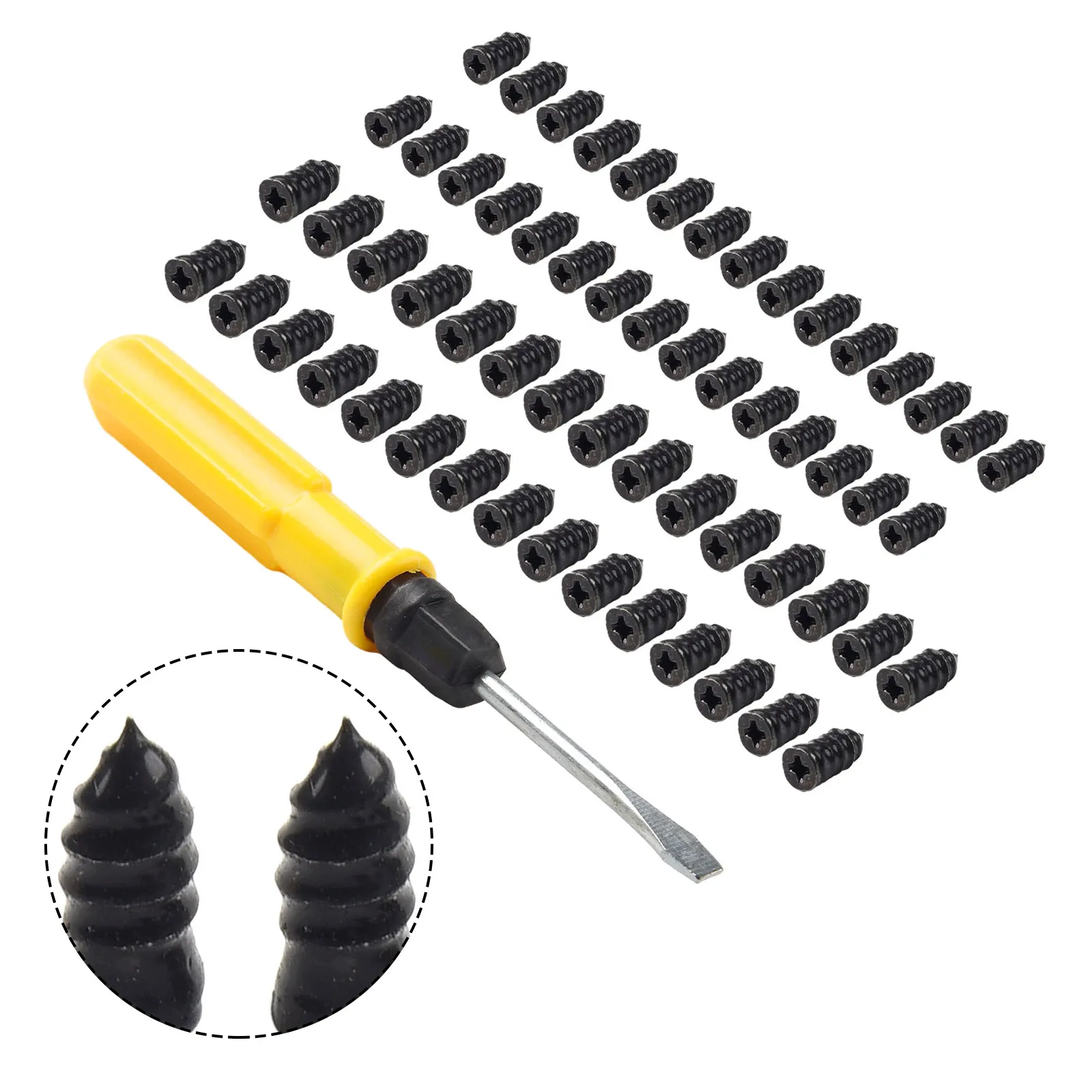 

S Screwdriver Car Vacuum Tire Repair Nails Screwdriver Vacuum Tire Repair Nails Professional Puncture Repair Nails