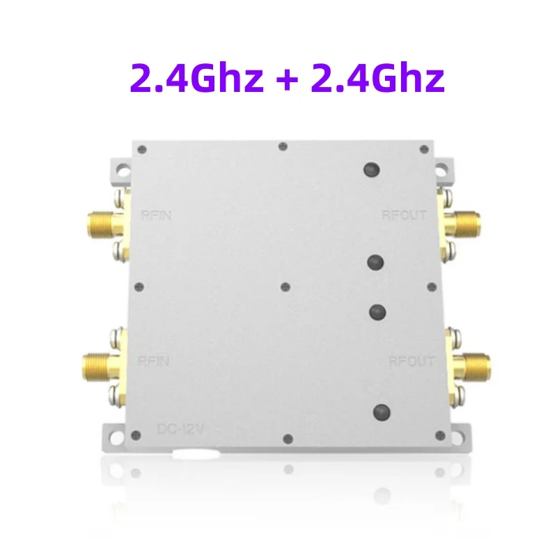 

WiFi 2.4GHz 5.8Ghz Dual Channel Signal Booster Amplifier High Power for Drone Range Extend Drone Router 4W 36dBm 100% New