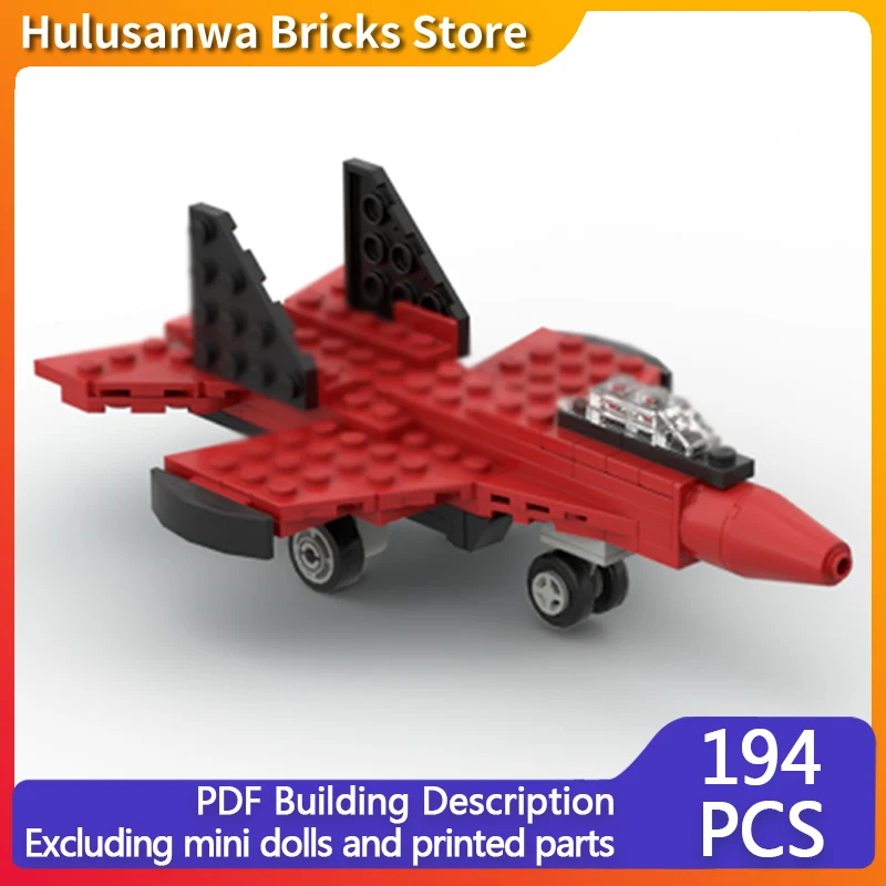 

Su 27 Flanker, современные военные истребители, модель MOC, строительные кирпичи, военное оборудование, модульные технологии, подарки, праздничные детские игрушки