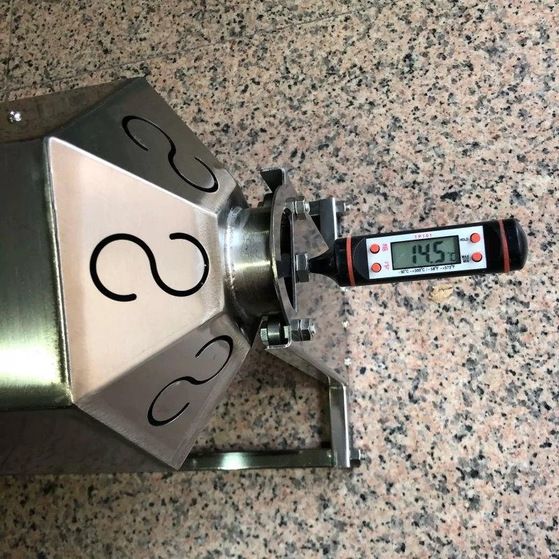 Electric Self-rotating Coffee Roaster Gas Heating Coffee Bean Nuts Baking Machine Home Outdoor Roasting Machine view 6